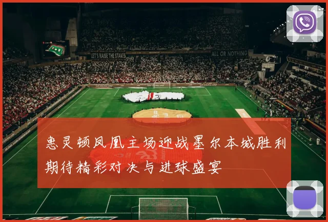 惠灵顿凤凰主场迎战墨尔本城胜利期待精彩对决与进球盛宴
